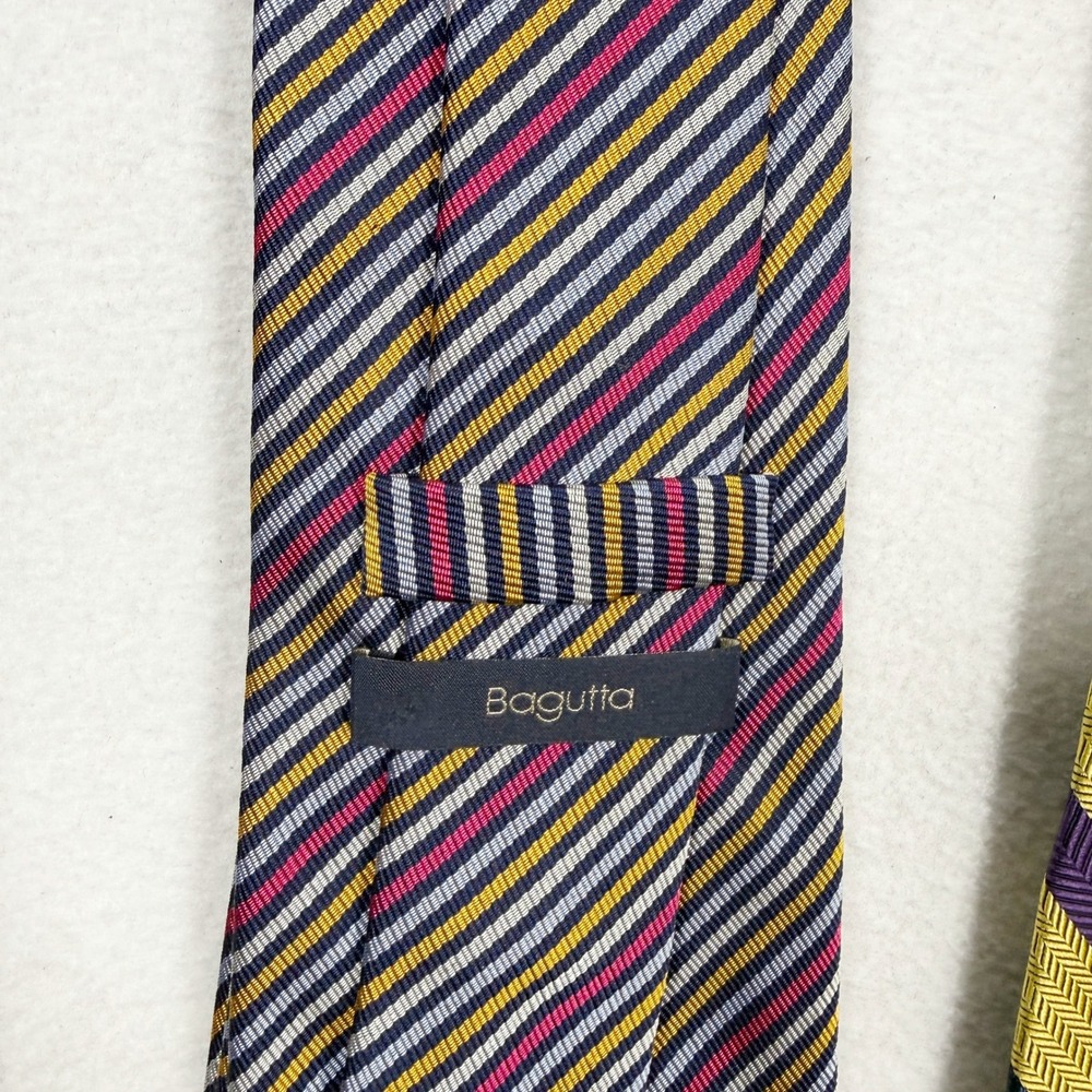 Vintage Designer Ties (Lot of 10 ) - Dior, Oscar, Chadwick, Bagutta, Talbott - Picture 9 of 16